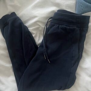 Scuba High-Rise Cropped Jogger Navy